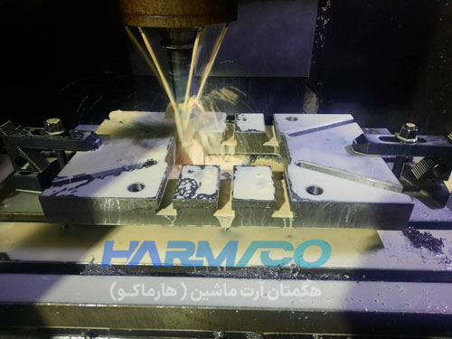 تولید قطعه با cnc